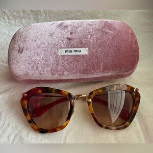 MIU MIU Gradient Cat Sunglasses